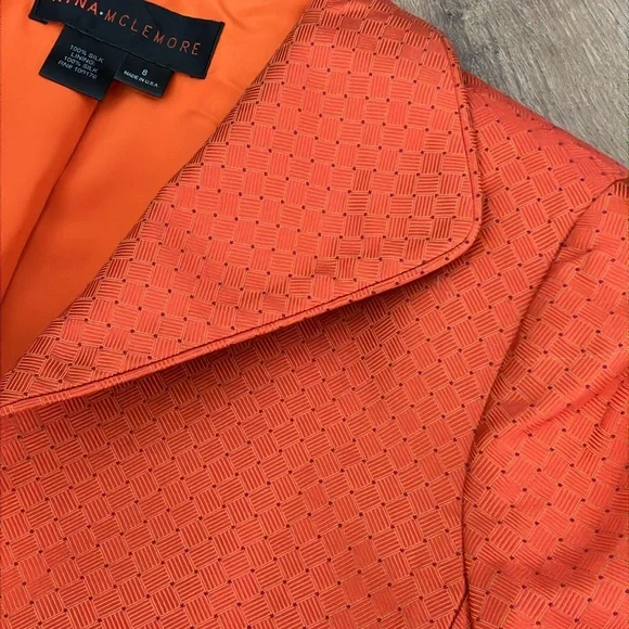 Nina Mclemore Silk Jacket - Picture 4 of 7